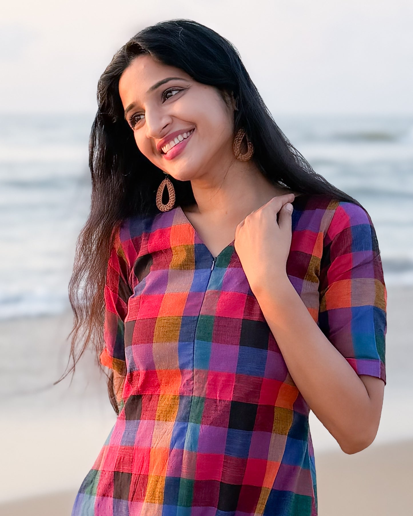 Madras Magic - Feeding Dress