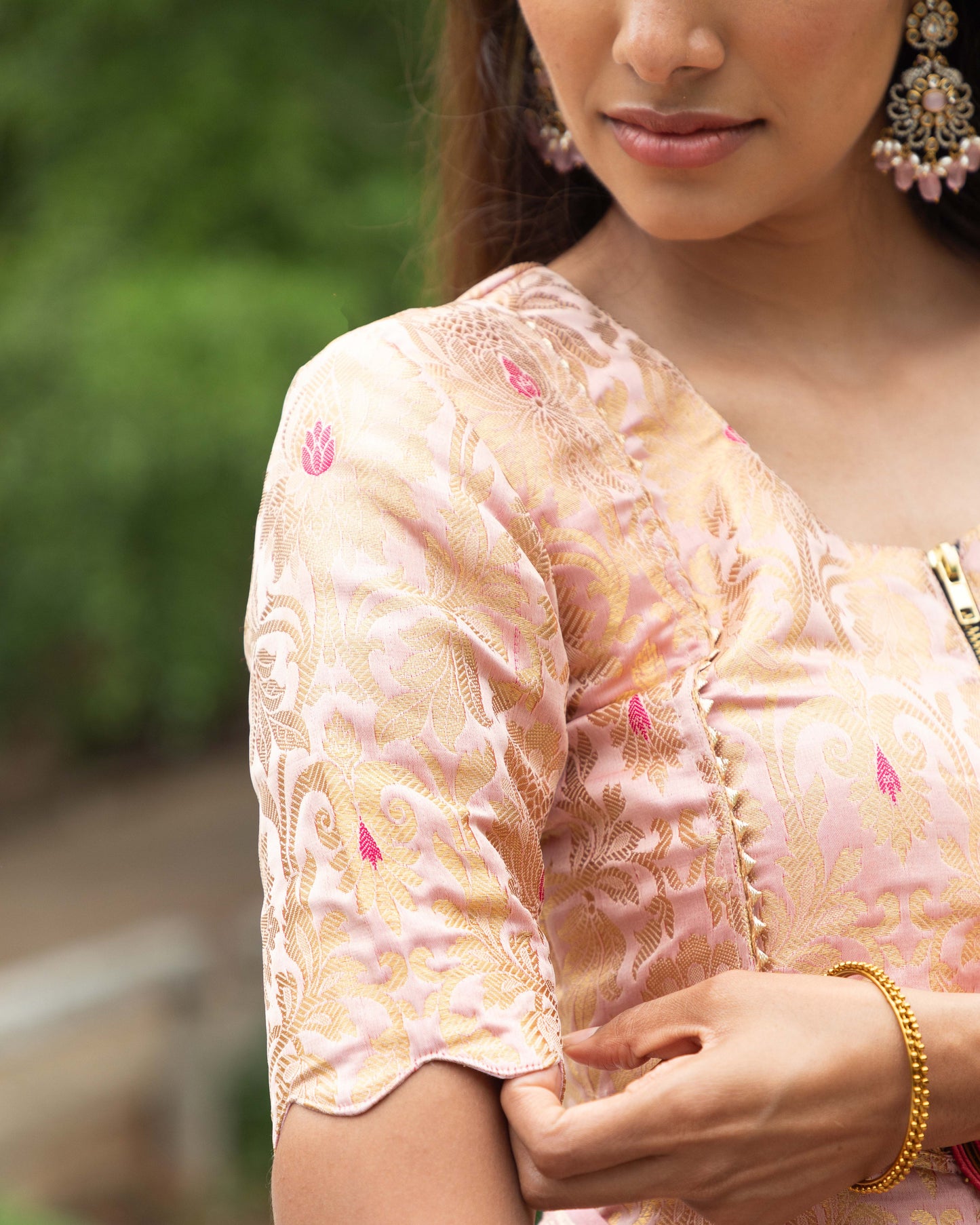Pari - Festive Kurti / Salwar set - Feeding