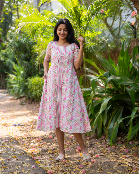 feeding dress, feeding friendly dress, nursing friendly cotton dress, feeding kurti, feeding friendly kurti, maternity friendly dress, cotton festive dress, festive cotton kurti, festive collection dress, south indian festive wear, traditional cotton dress, ethnic cotton kurti, indian wear for women, boho cotton dress, casual cotton floral dress, pure cotton floral kurti, breathable cotton summer dress, soft cotton floral frock, cotton ikat frock, printed cotton kurti for women, cotton anarkali dress