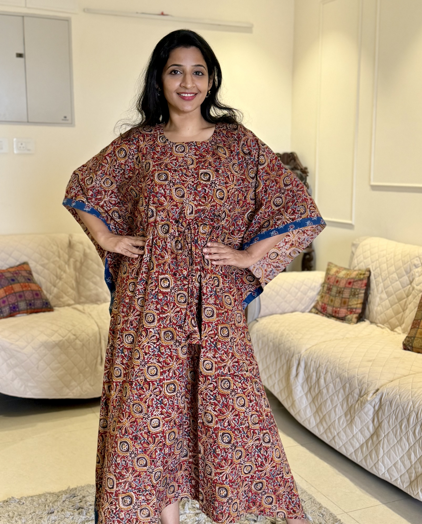 Priti - Cotton Feeding Kaftan