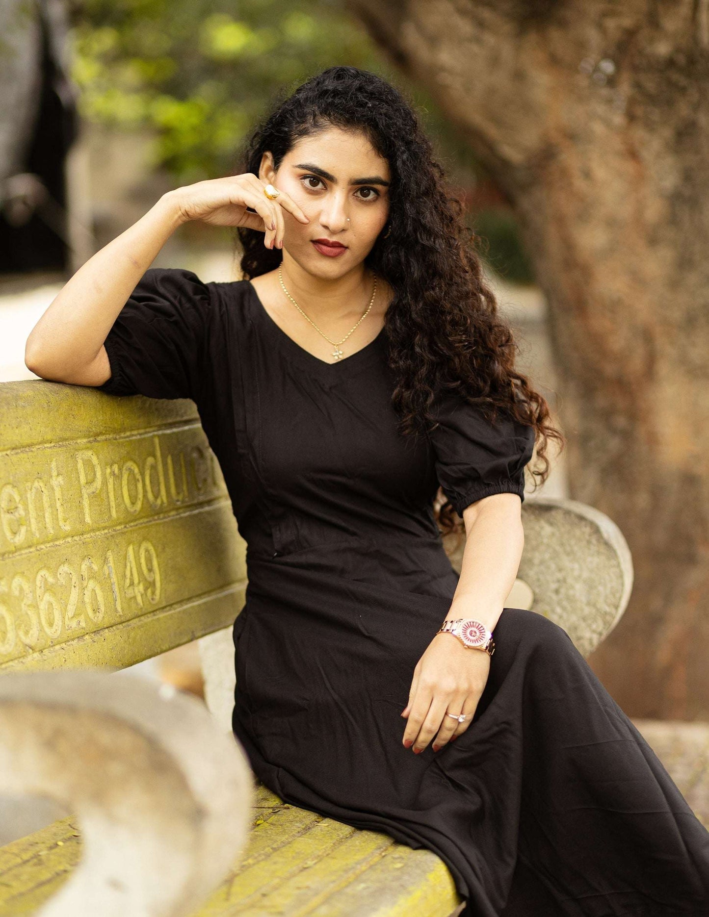 Yamini : Black Dress - Regular
