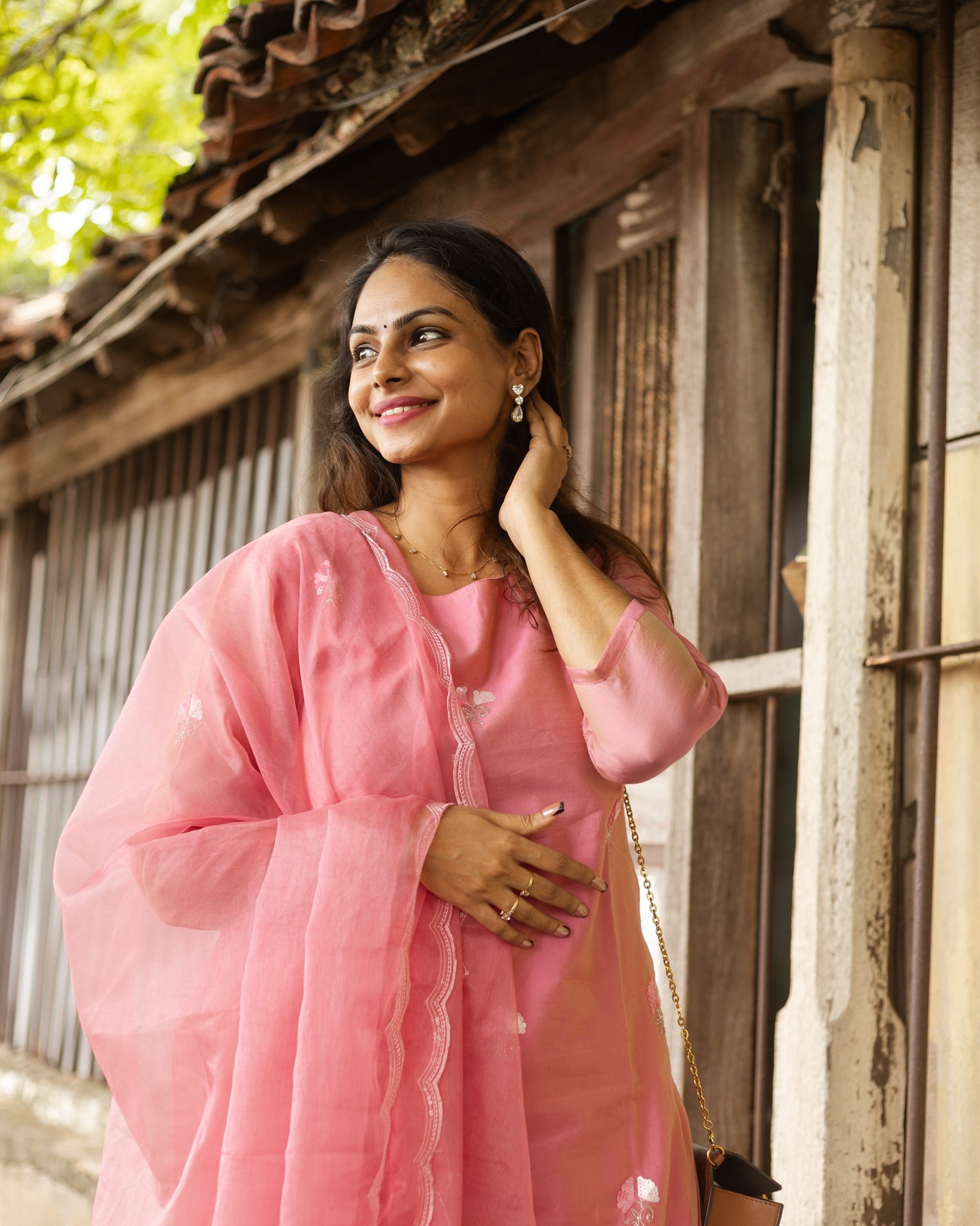 Arya - Chanderi Silk Kurti/Co-ord set