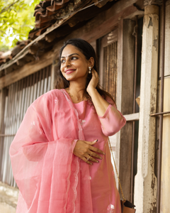 Arya - Chanderi Silk Kurti/Co-ord set