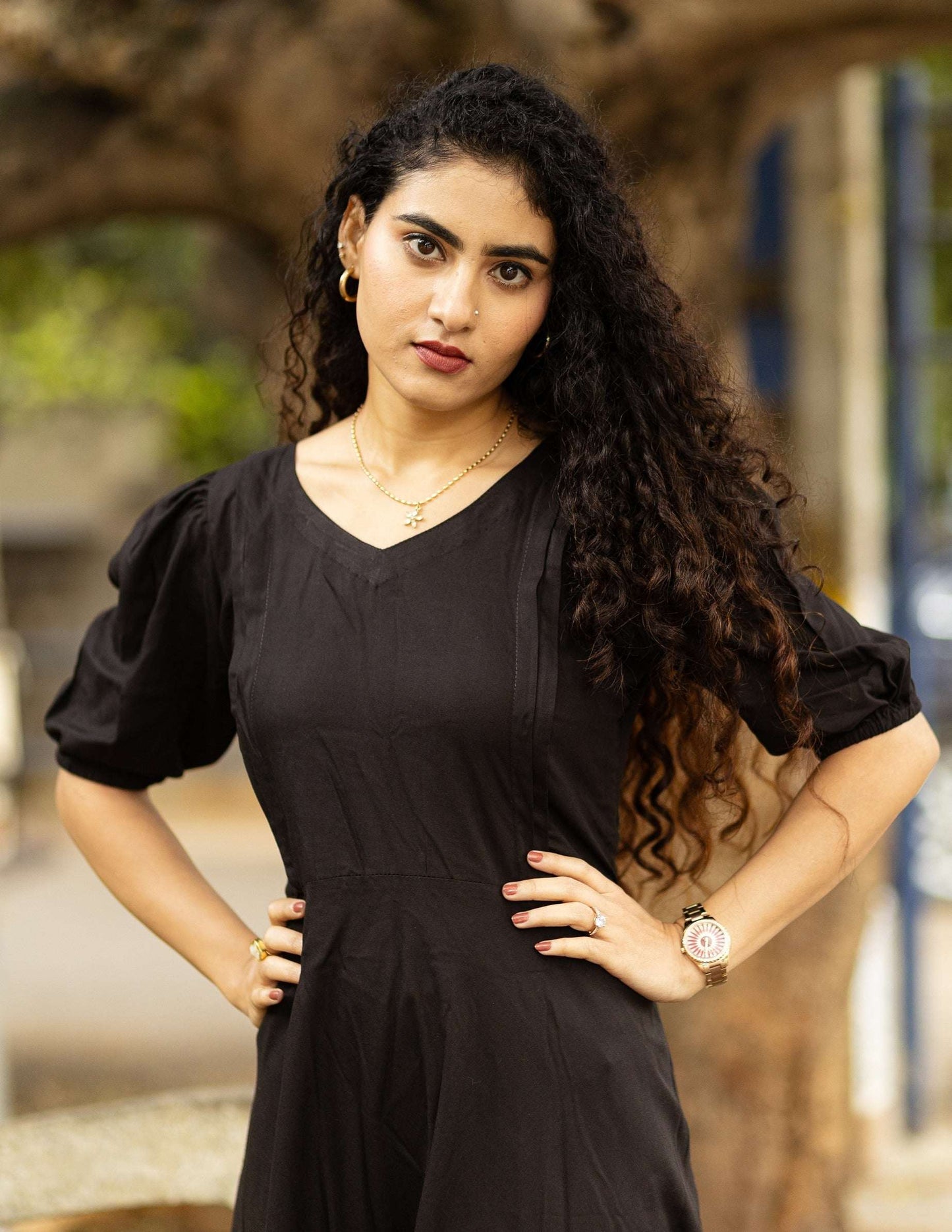 Yamini : Black Dress - Regular