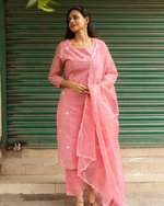 Load image into Gallery viewer, Arya - Chanderi Silk Kurti/Co-ord set

