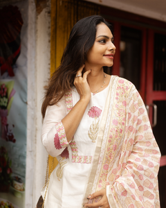 Shakti - Chanderi silk Salwar set