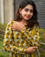 Load image into Gallery viewer, Olive Glow - Cotton Co-ord Set
