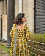Load image into Gallery viewer, Olive Glow - Cotton Co-ord Set
