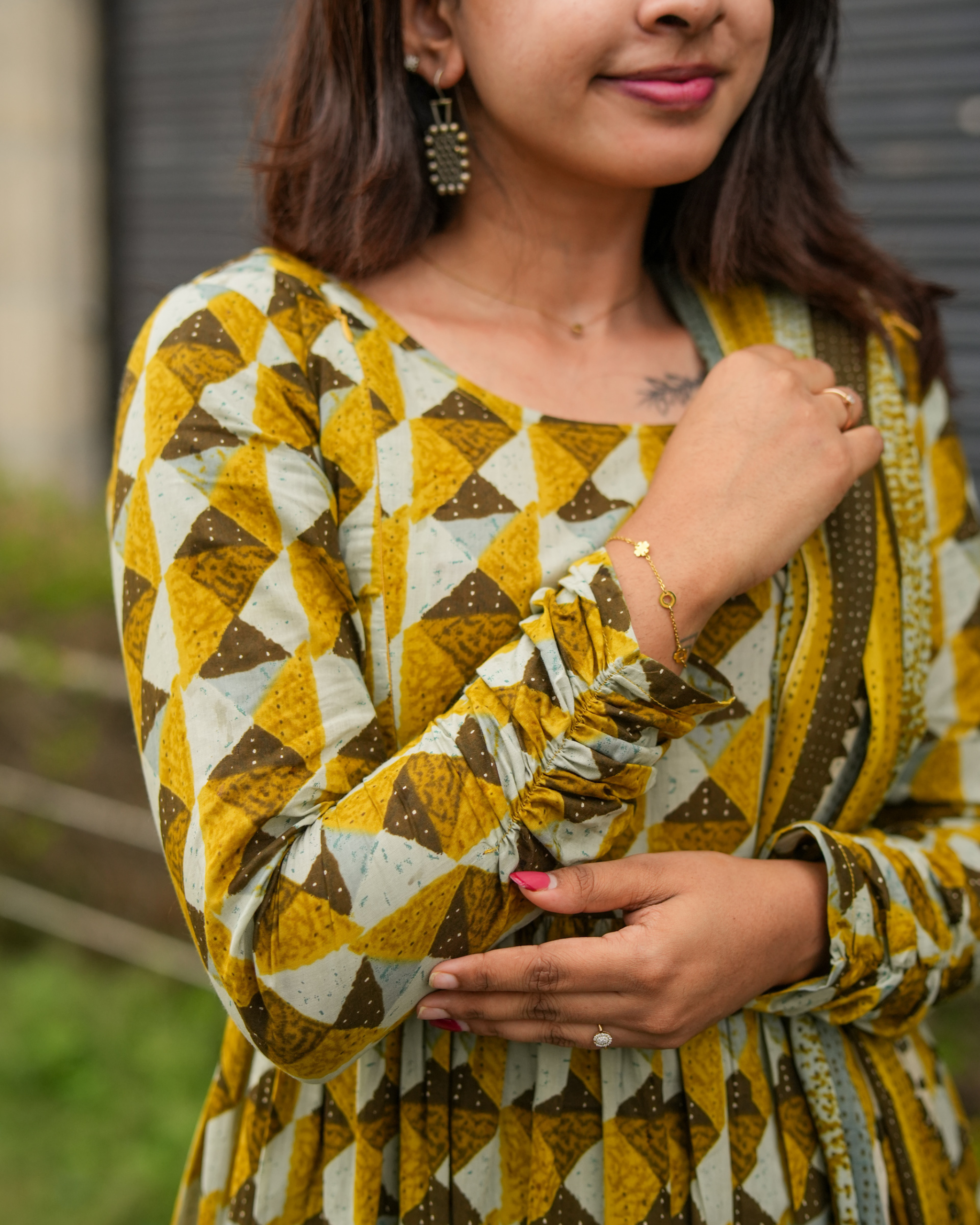 Olive Glow - Cotton Co-ord Set