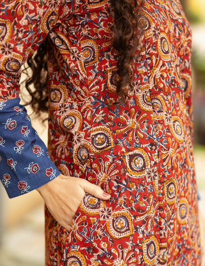Roopa - Kalamkari Kurti - Feeding
