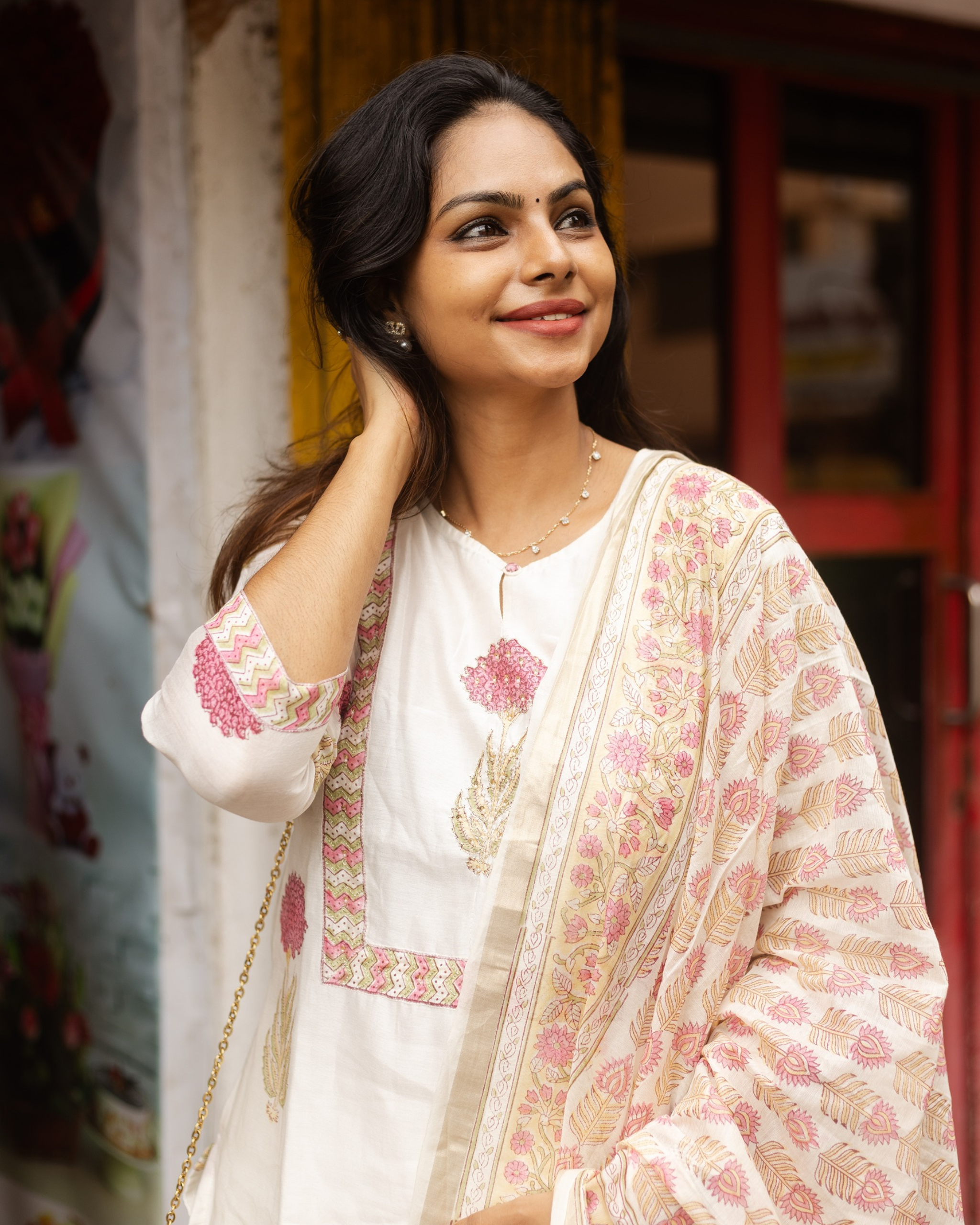 Shakti - Chanderi silk Salwar set