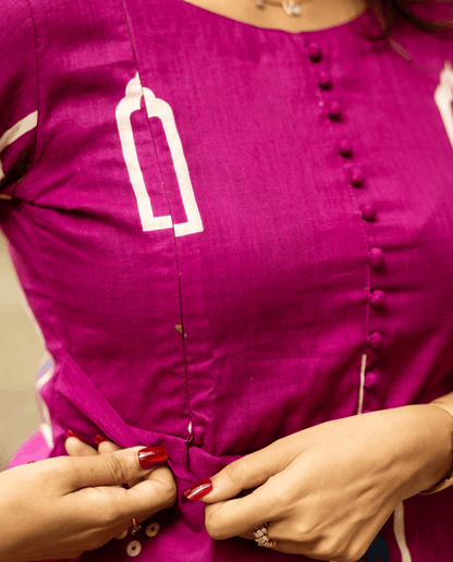 Ruby Rose - Cotton Kurti - Feeding