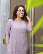 Load image into Gallery viewer, Diva - Modal Silk Kurti/Co-ord set
