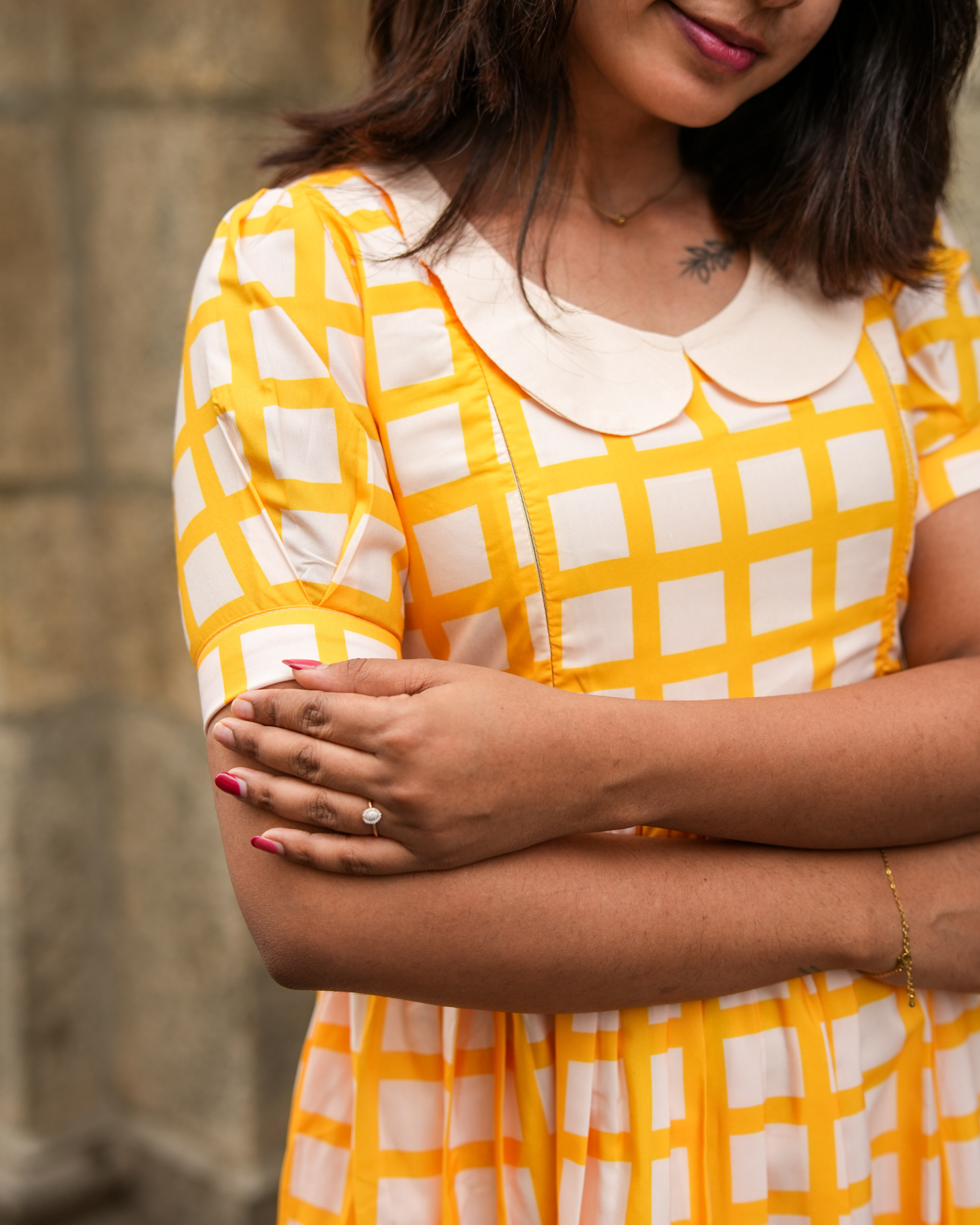Lemon Drop- Nursing Dress / Maternity wear