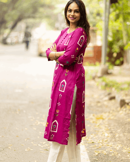 Ruby Rose - Cotton Kurti - Feeding
