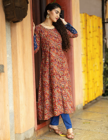 Roopa - Kalamkari Kurti - Feeding