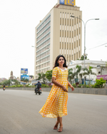 Load image into Gallery viewer, Lemon Drop- Nursing Dress / Maternity wear
