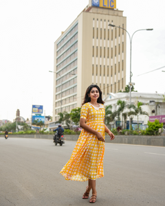 Lemon Drop- Nursing Dress / Maternity wear