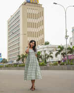 Load image into Gallery viewer, Mint Charm - Nursing Dress / Maternity wear
