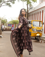 Load image into Gallery viewer, Durga - Cotton Salwar set
