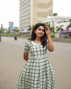 Mint Charm - Nursing Dress / Maternity wear