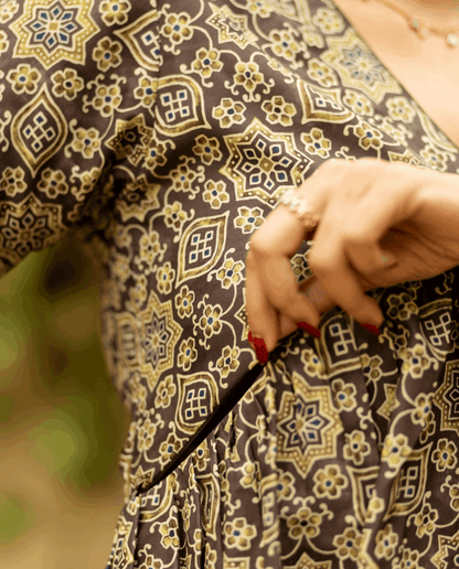 Sage Petal : Rayon Kurti - Regular