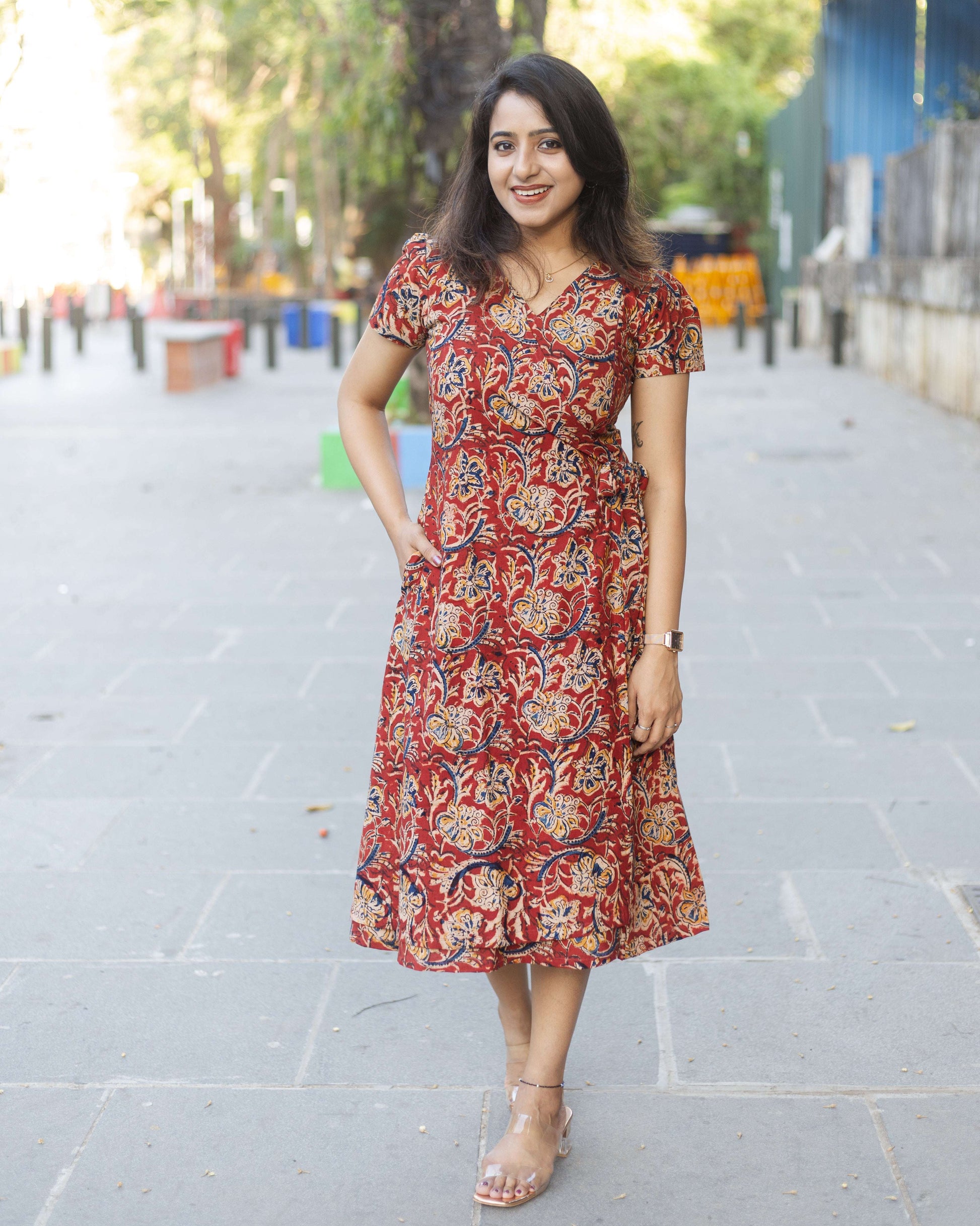 Twilight - Kalamkari Feeding Dress