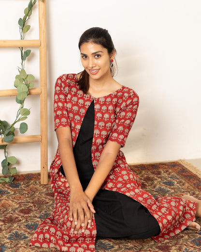 cotton maxi dress india, lightweight handloom cotton dress, sustainable cotton clothing india, eco friendly cotton dress, everyday cotton kurti, office wear cotton kurti, festive floral cotton dress, floral ikat cotton dress, pastel floral dress, elegant cotton dress for festivals, Feeding friendly , Affordable clothing, Chennai brands, Chennai clothing brands