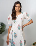 Load image into Gallery viewer, Aadhya -  Non Feeding Cotton Kurti
