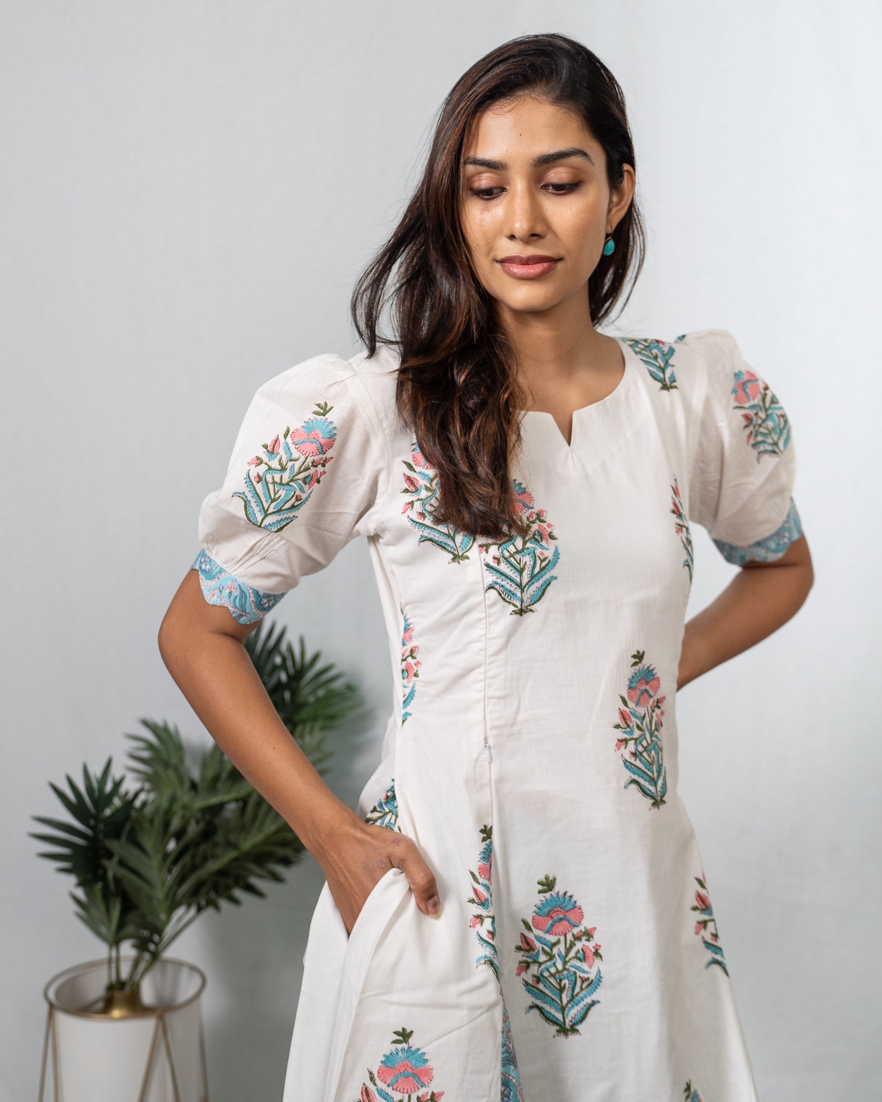 Aadhya -  Non Feeding Cotton Kurti