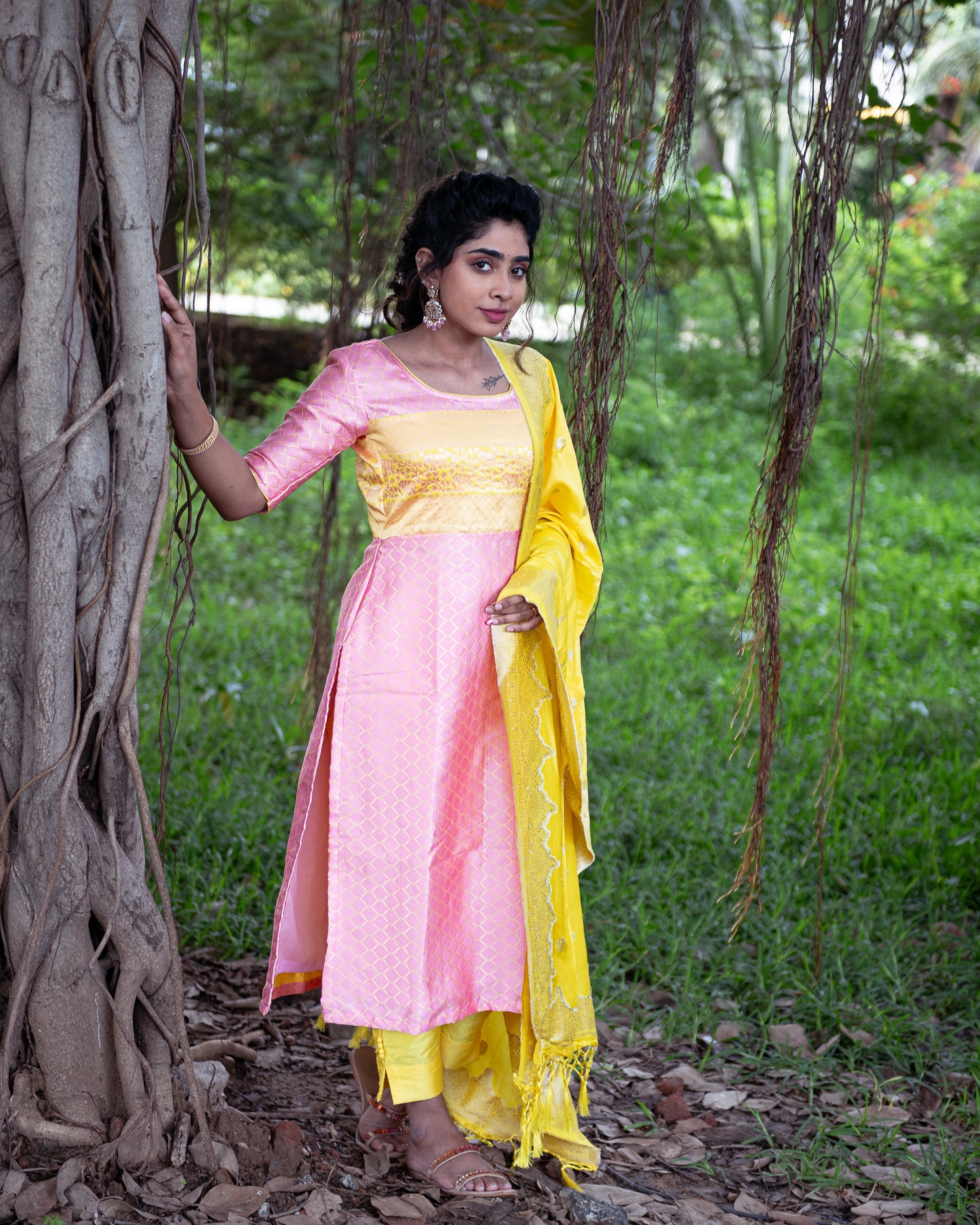 Kaamya – Silk Set without Dupatta