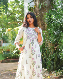 Chameli -  Cotton Nursing Kurti