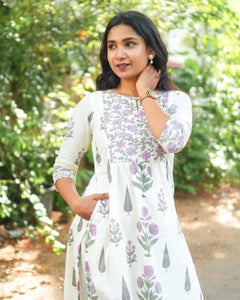 Chameli -  Cotton Nursing Kurti