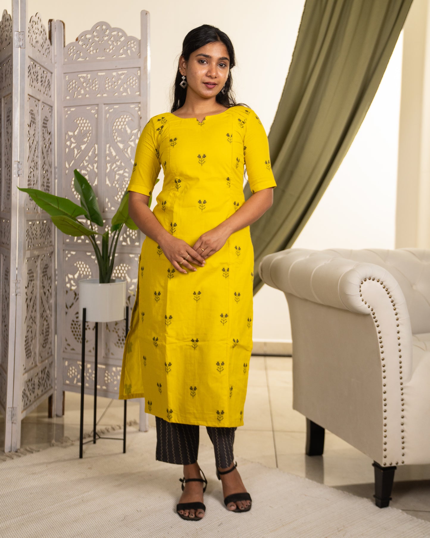 cotton maxi dress india, lightweight handloom cotton dress, sustainable cotton clothing india, eco friendly cotton dress, everyday cotton kurti, office wear cotton kurti, festive floral cotton dress, floral ikat cotton dress, pastel floral dress, elegant cotton dress for festivals, Feeding friendly , Affordable clothing, Chennai brands, Chennai clothing brands