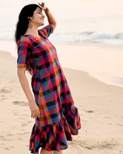 Madras Magic - Feeding Dress