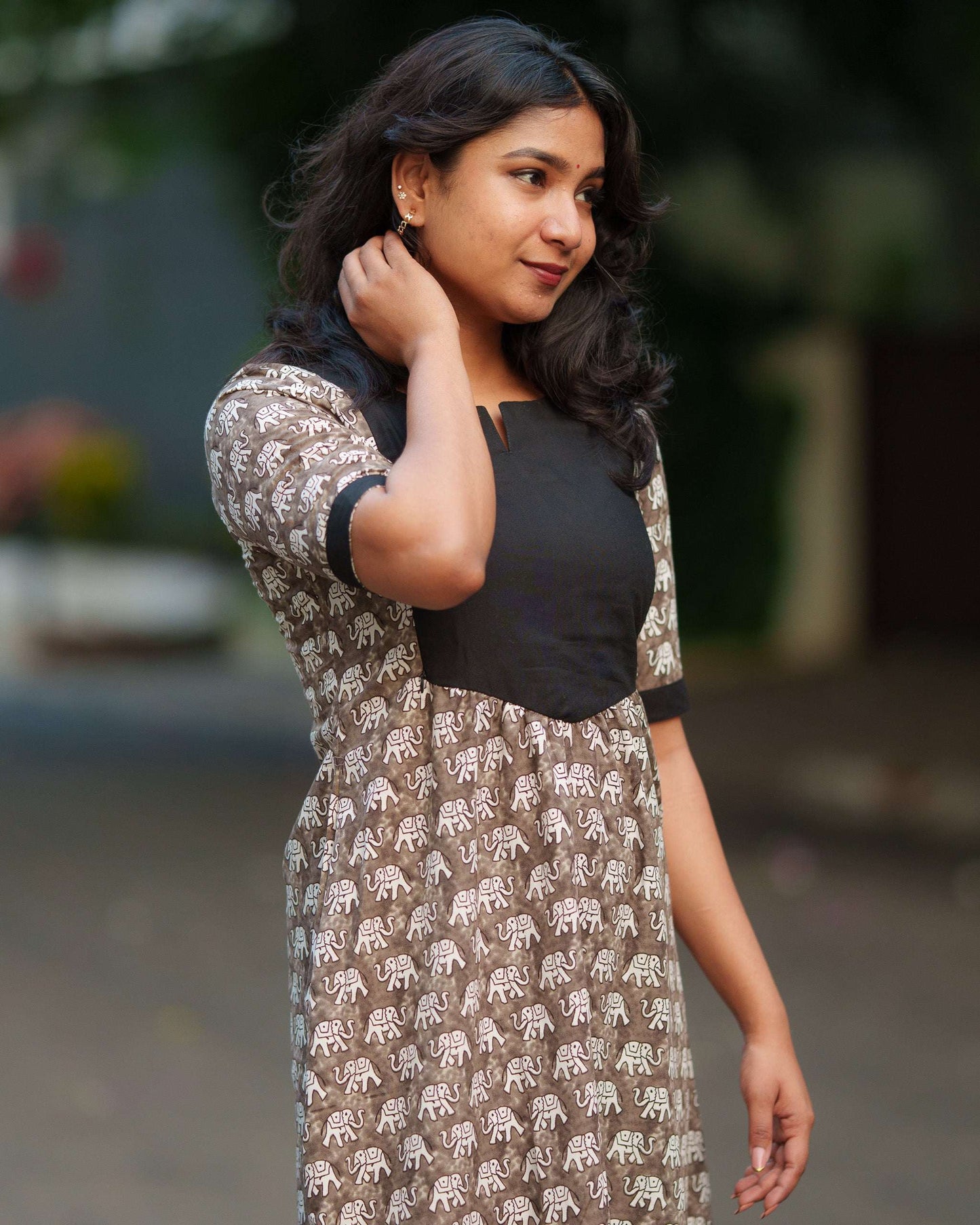 Vanya - Cotton Kurti - Feeding