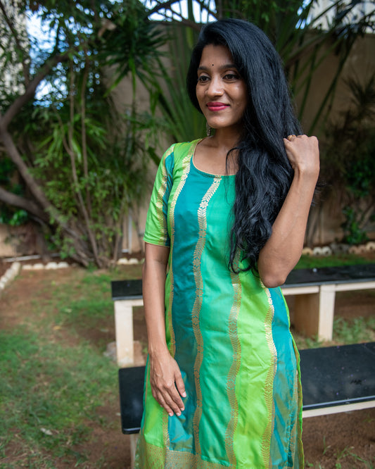 Kushi - Festive Kurti Set - Feeding