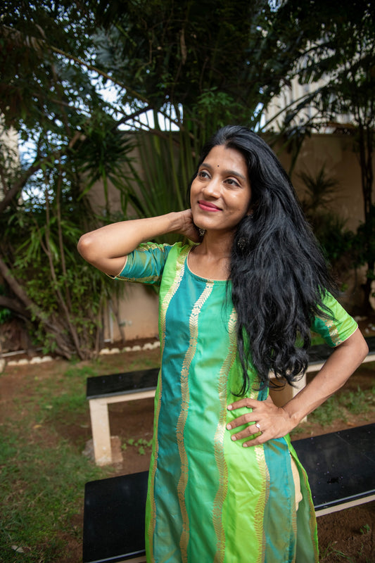 Kushi - Festive Kurti Set - Feeding