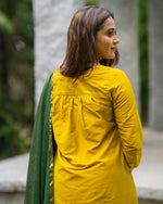 Load image into Gallery viewer, Dhana - Festive Silk Kurti set &amp; Dupatta
