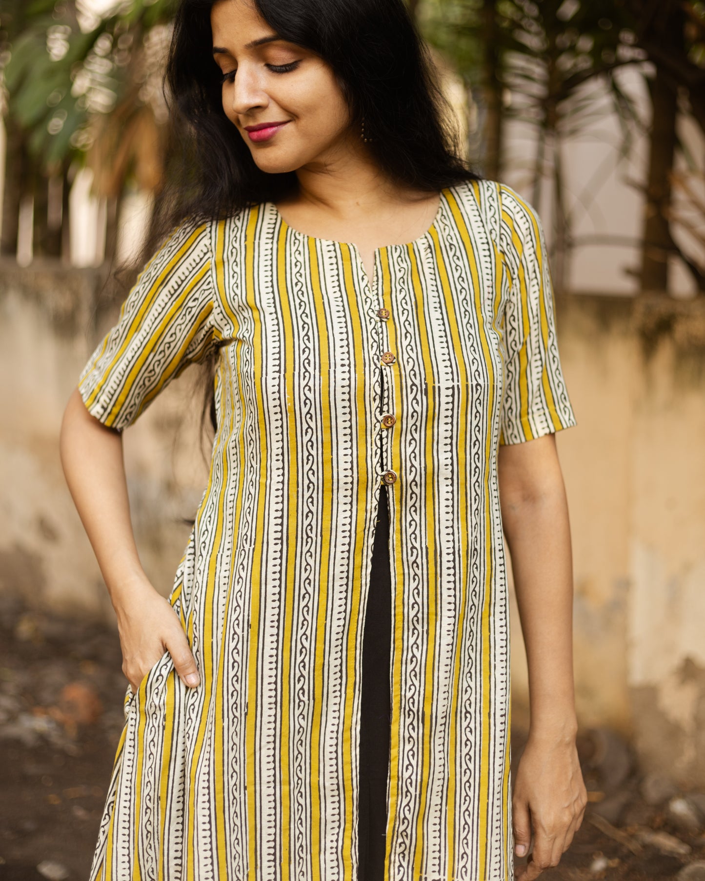 Hamsa - Cotton Regular Kurti