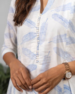 Load image into Gallery viewer, Ishita - Non Feeding cotton Kurti
