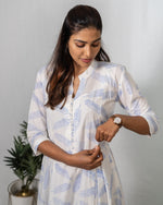 Load image into Gallery viewer, Ishita -  Cotton Nursing Kurti / Dress
