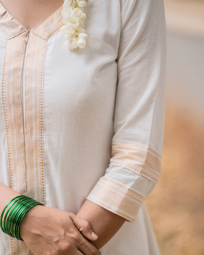 Lakshmi - Mangalgiri Kurti Set - Nursing