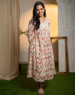 Load image into Gallery viewer, Meadow Mist - Cotton Kurti (NON FEEDING)
