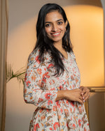 Load image into Gallery viewer, Meadow Mist - Cotton Kurti (NON FEEDING)
