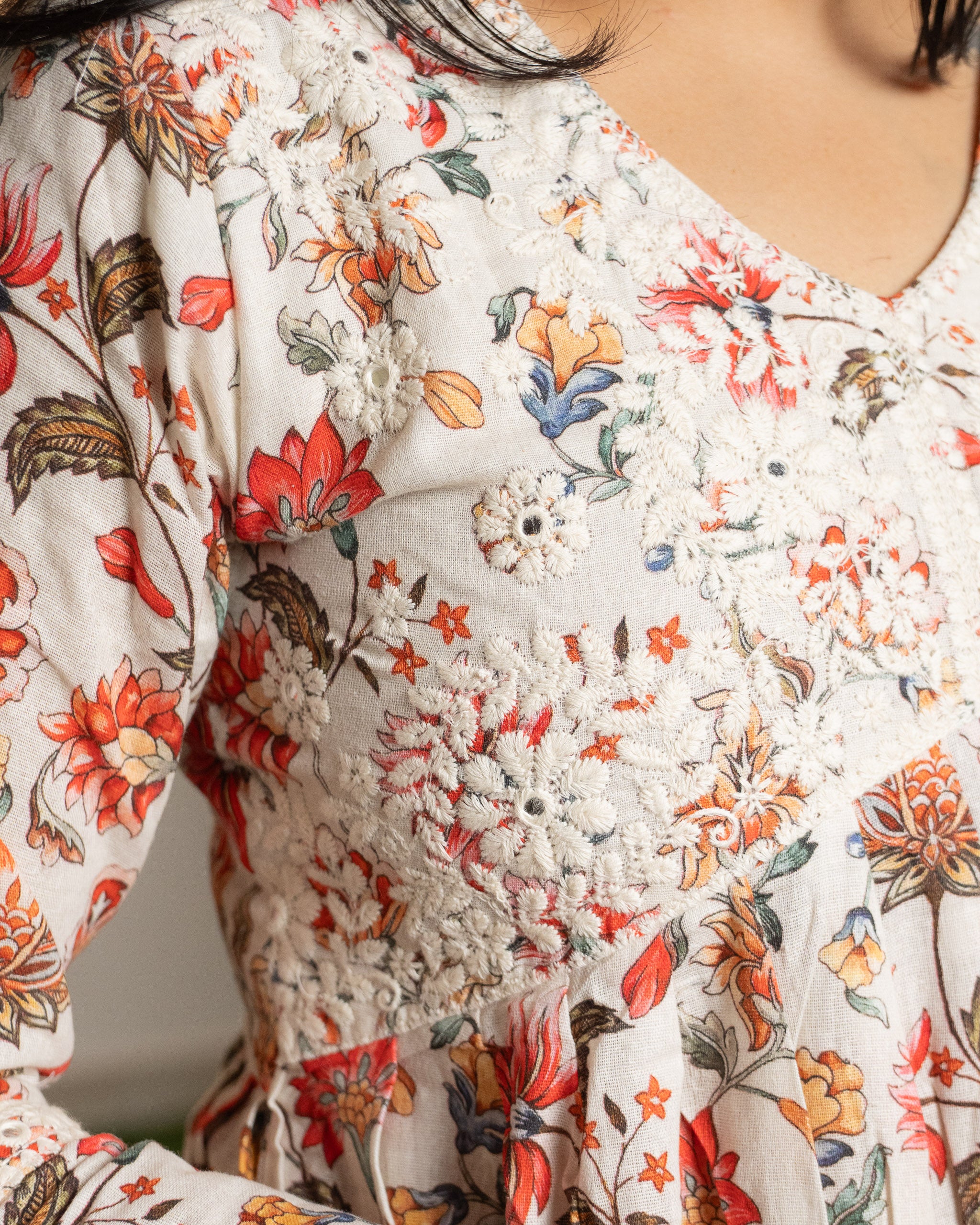 Meadow Mist - Cotton Kurti (NON FEEDING)