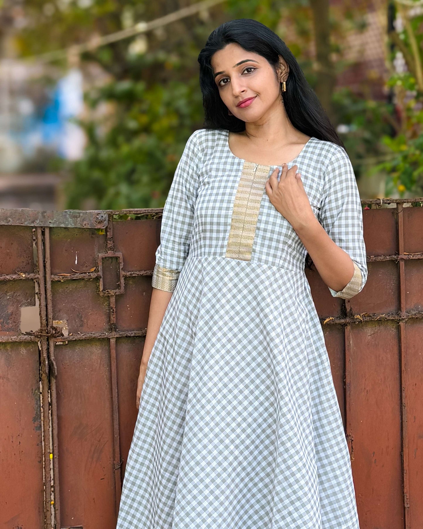 Misty Muse - Cotton Dress - Feeding & Regular