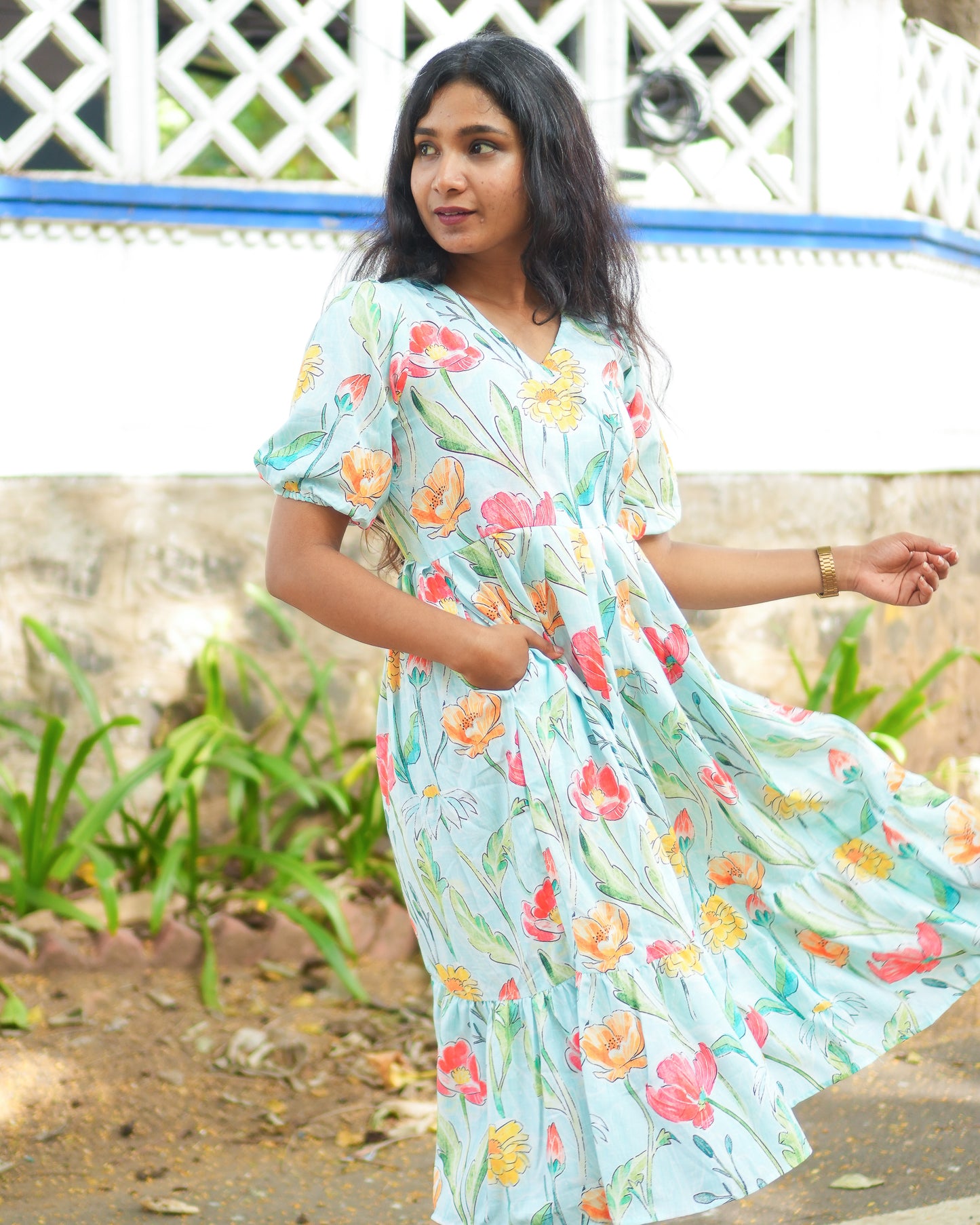 cotton floral dress, floral cotton dress for women, indian floral dress, south indian cotton dress, ikat dress, ikat cotton dress, ikat kurti, ikat cotton kurti, handwoven ikat dress, pochampally ikat kurti, mangalagiri cotton dress, mangalagiri cotton kurti, narayanpet cotton dress, narayanpet cotton kurti, chettinad cotton dress, chettinad cotton kurti, kalamkari cotton dress, kalamkari kurti, block print cotton dress, block print cotton kurti, handloom cotton dress, handloom cotton kurti, feeding dress, 