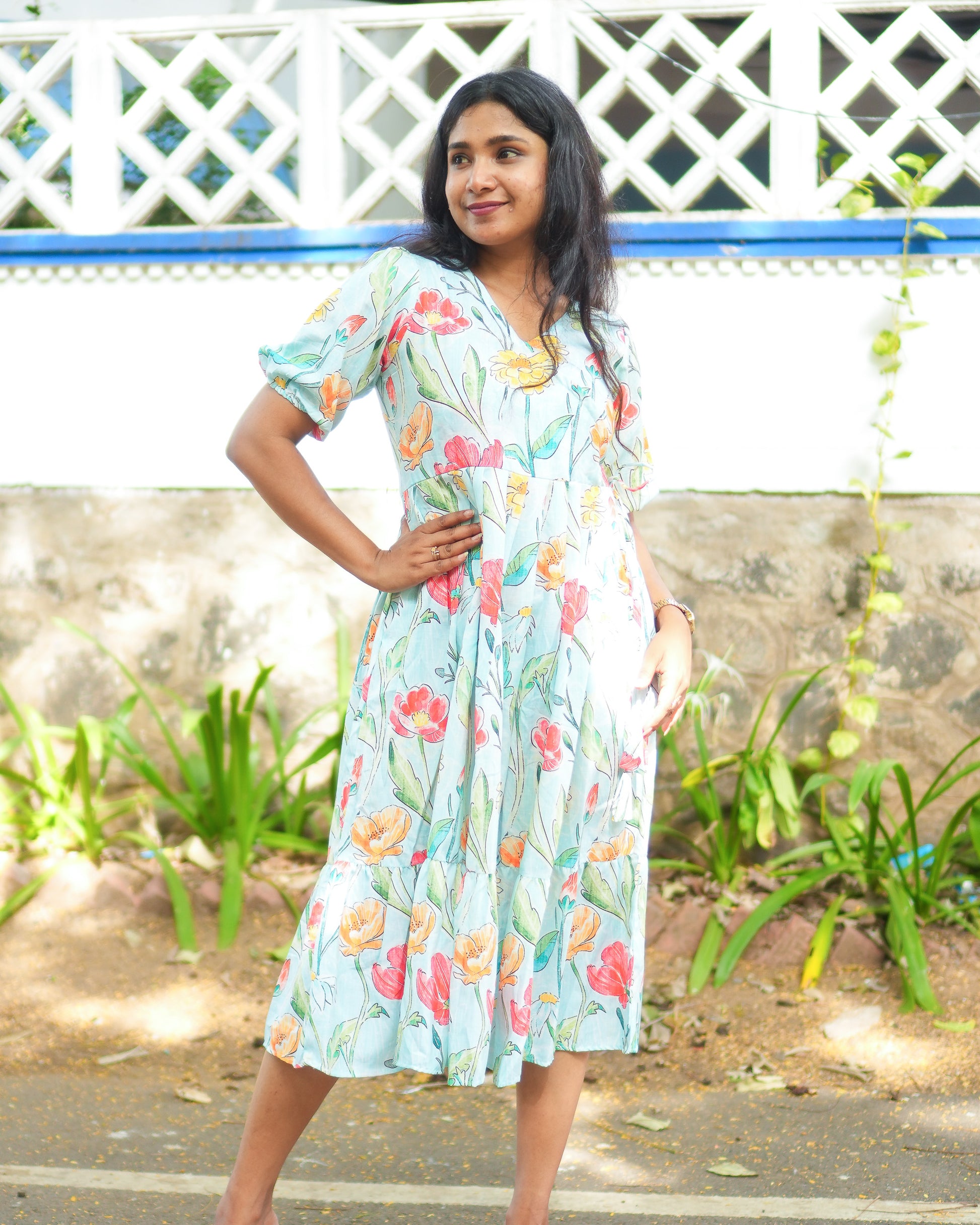 cotton floral dress, floral cotton dress for women, indian floral dress, south indian cotton dress, ikat dress, ikat cotton dress, ikat kurti, ikat cotton kurti, handwoven ikat dress, pochampally ikat kurti, mangalagiri cotton dress, mangalagiri cotton kurti, narayanpet cotton dress, narayanpet cotton kurti, chettinad cotton dress, chettinad cotton kurti, kalamkari cotton dress, kalamkari kurti, block print cotton dress, block print cotton kurti, handloom cotton dress, handloom cotton kurti, feeding dress, 
