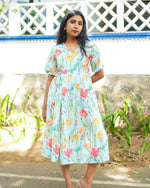 Load image into Gallery viewer, Mogra - Floral Dress
